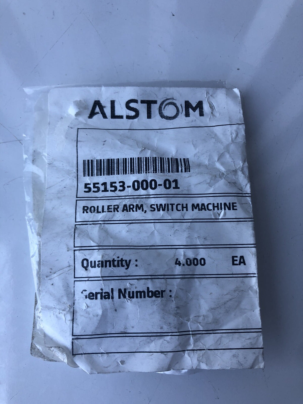 Alstom 55153-000-01 Switch Machine Roller Arm NEW!!! FREE SHIPPING!!!