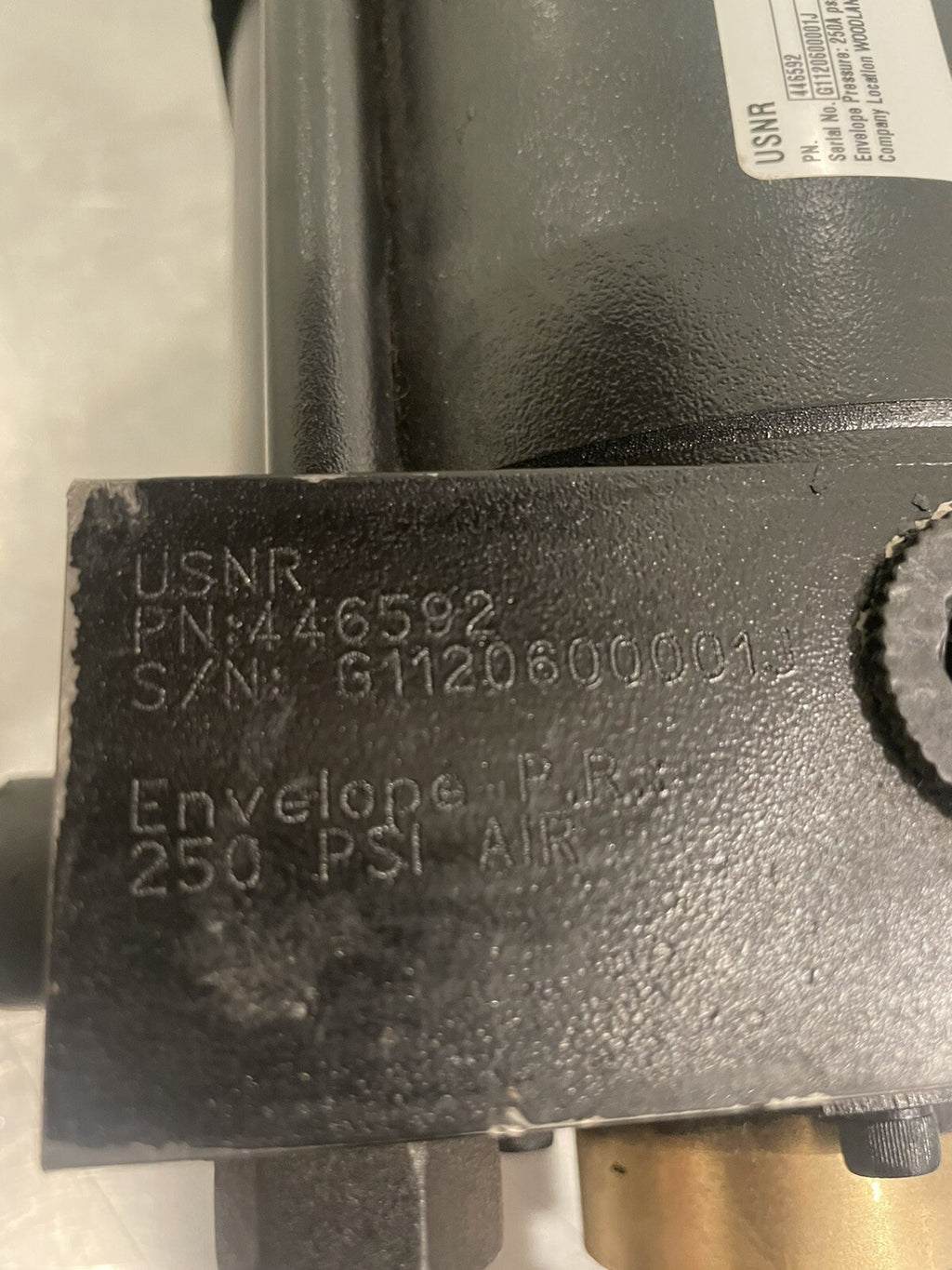 USNR 446592 Hydraulic Cylinder NEW! FREE SHIPPING!