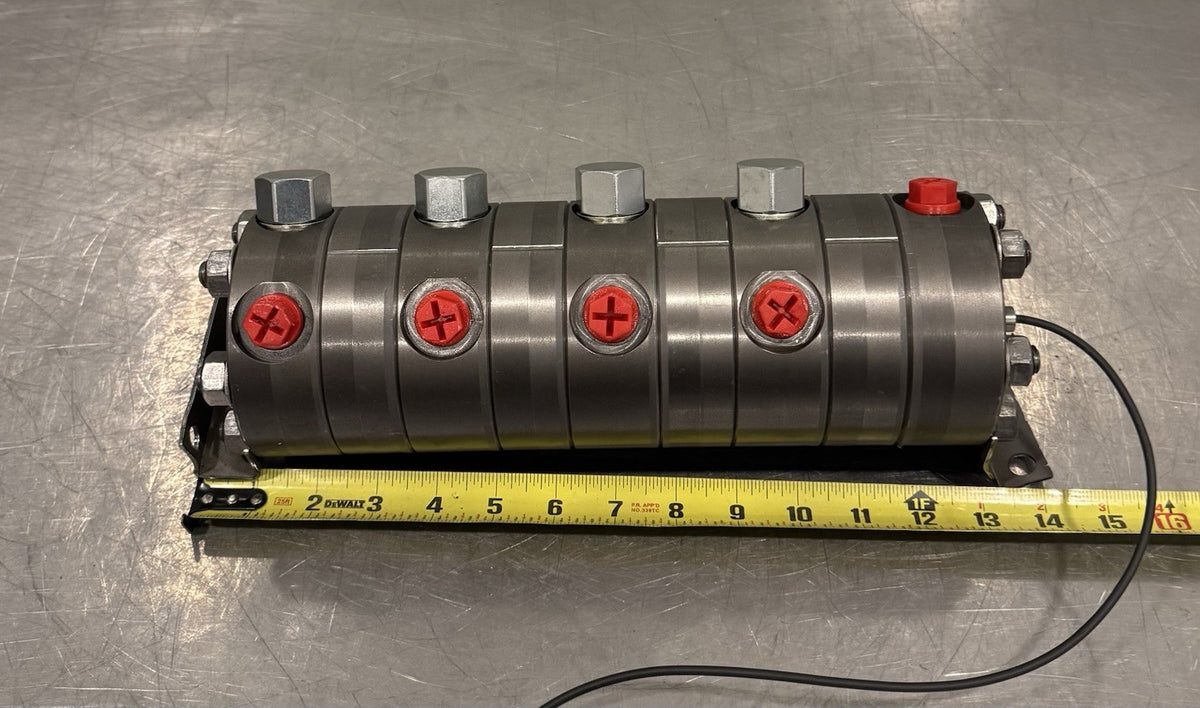 Slack & Parr Flow Divider Stainless Steel Hydraulic Assembly NEW! SHIPS FREE!