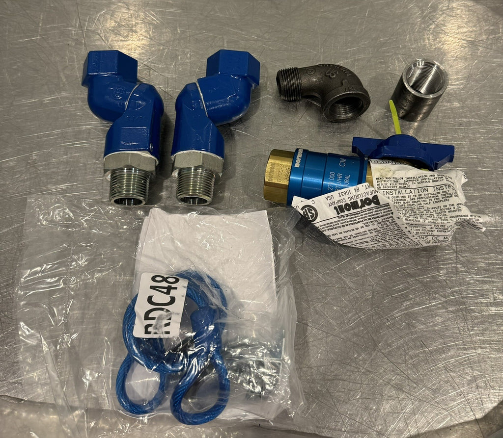 Dormont 68005243 Gas Conn. Kit W/SAFEQ/2SWIV/EL 43-S0239-48BRIN NEW! SHIPS FREE!