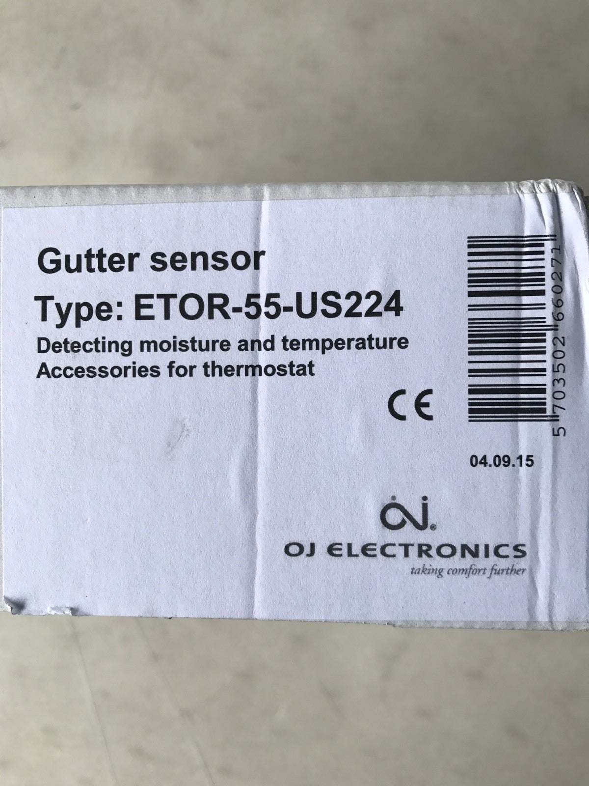 OJ Electronics ETOR-55-US224 Gutter Sensor NEW