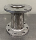 Flexible Coupling 4 x 9 x 9 Flanged Pump Connector 8 Bolt SS Braid NEW!
