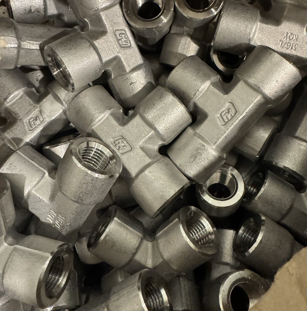 Hy-Lok H-STA-4N S316 Pipe Fitting Tee NEW! FREE SHIPPING!