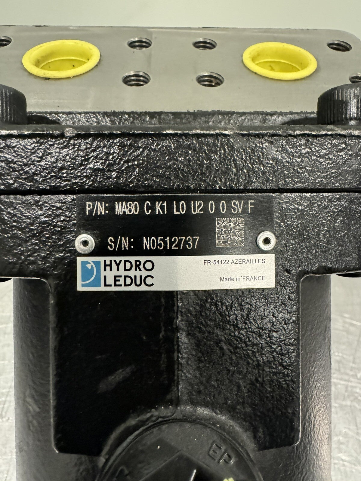Hydro Leduc MA80CK1L0U200SVF Hydraulic Motor Bent Axis NEW! FREE SHIPPING!