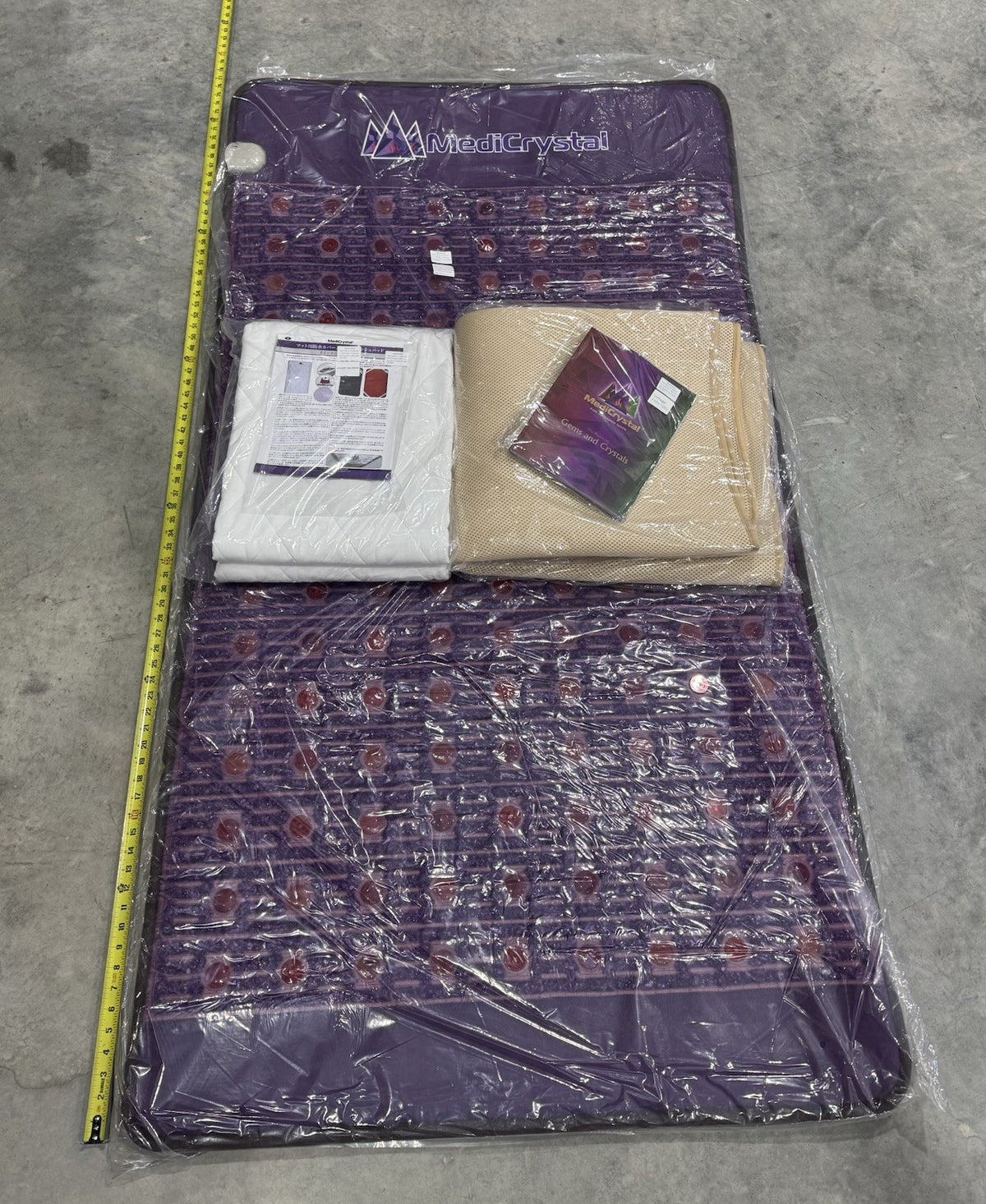 Medicrystal FAR Infrared Mat 74x39 Amethyst Pad Purple NEW OPEN BOX! SHIPS FREE!
