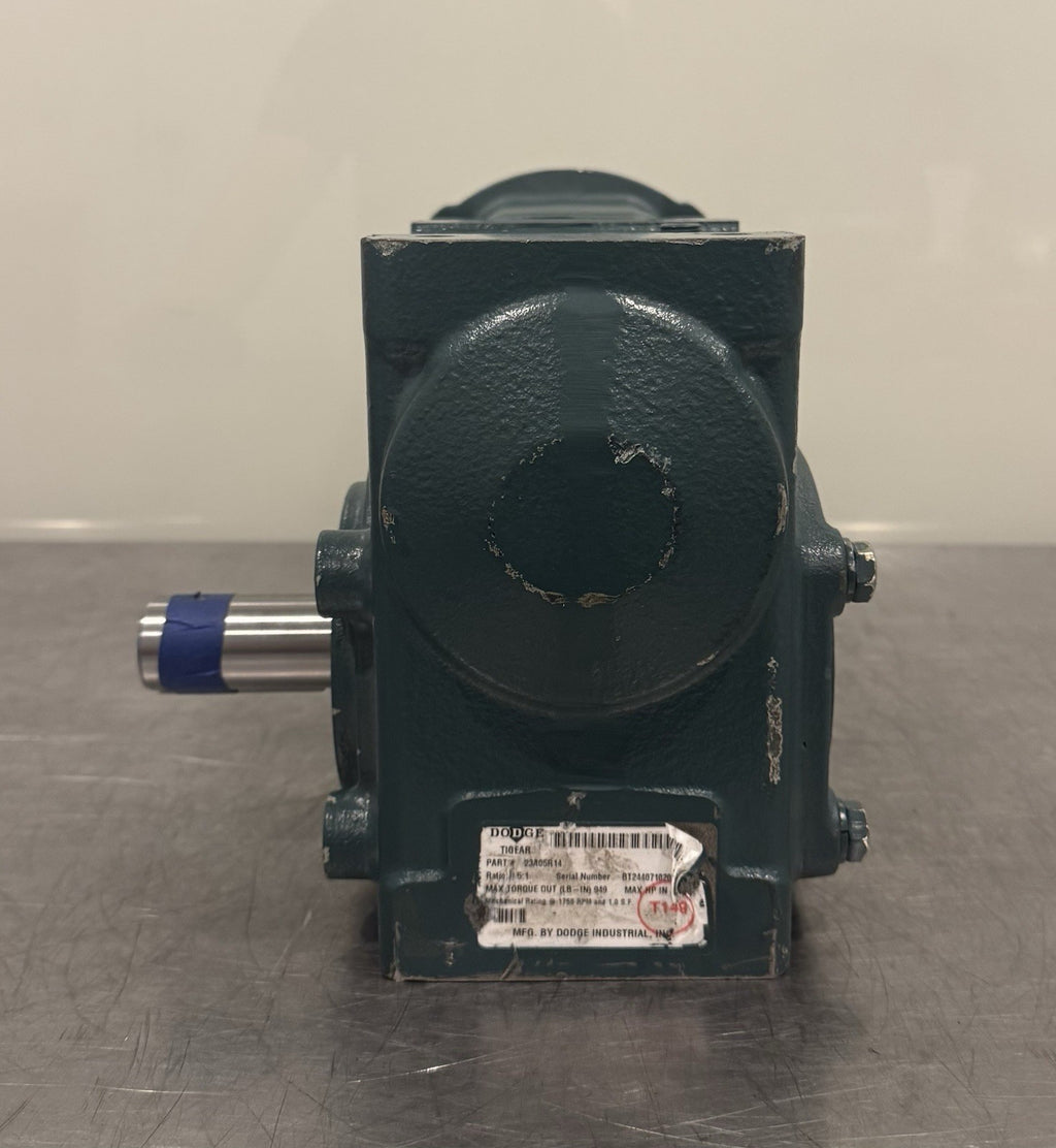 Dodge 23A05R14 Tigear2 Worm Gear Speed Reducer 5:1 NEW! FREE SHIPPING!