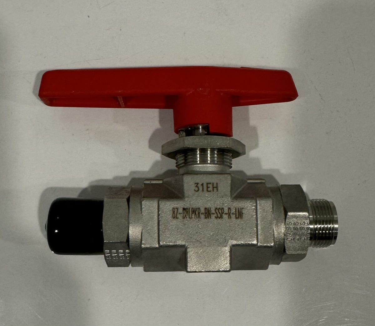 Parker 8Z-B8LPKR-BN-SSP-R-LNF 2-Way Ball Valve Stainless NEW! FREE SHIPPING!