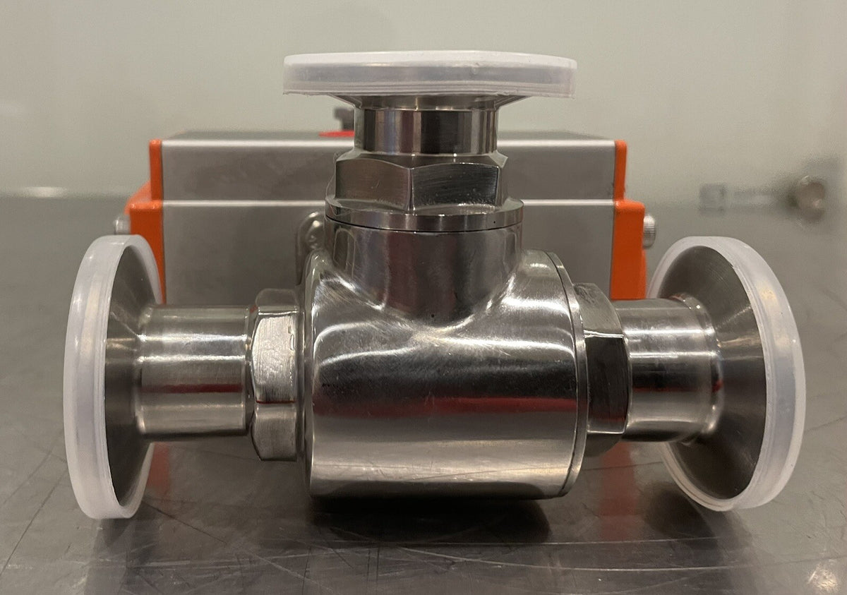 200-BI-TWYJ-257 Pneumatic Actuated Ball Valve 304 SS NEW IN BOX! FREE SHIPPING!