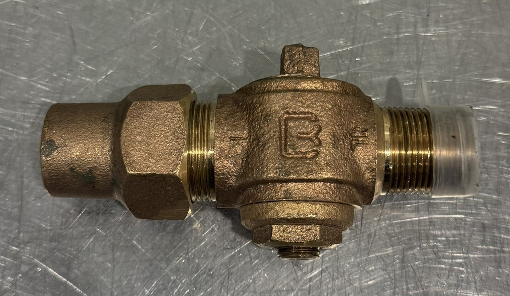 Corp Stop Valve 3/4” Brass Shut Off Valve NEW! FREE SHIPPING!