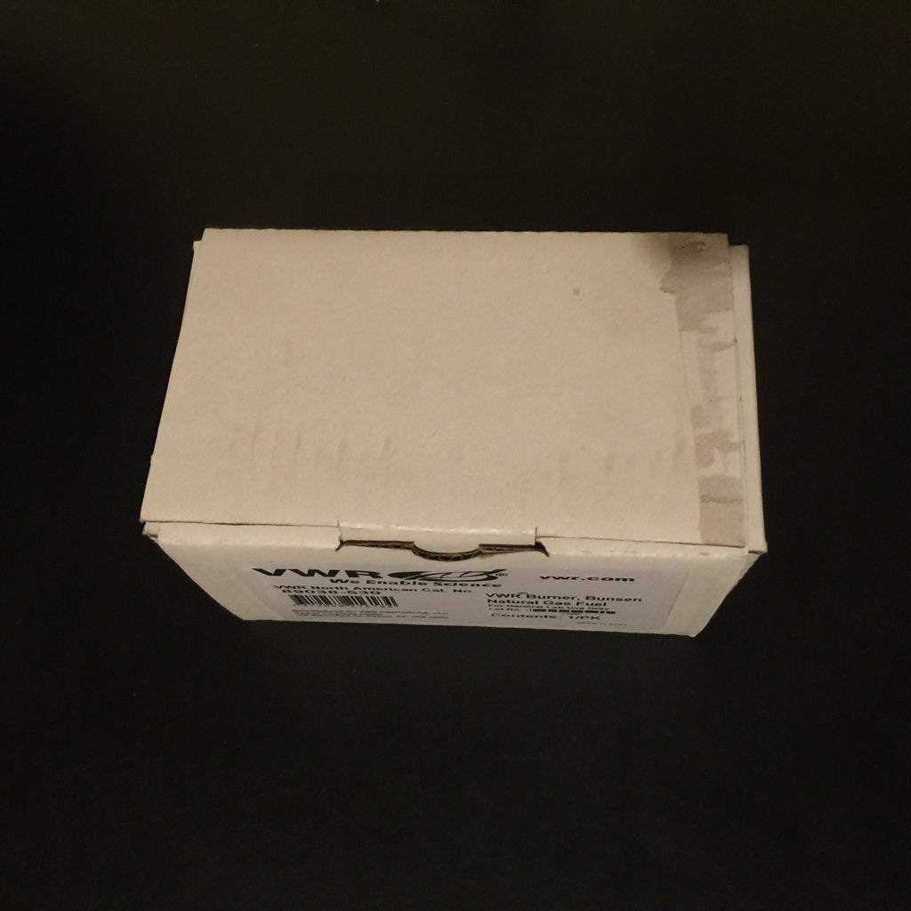 VWR 89038-530 Natural Gas Bunsen Burner, 800-1200 BTU, 15.6 cm(6-1/8") Tall NEW