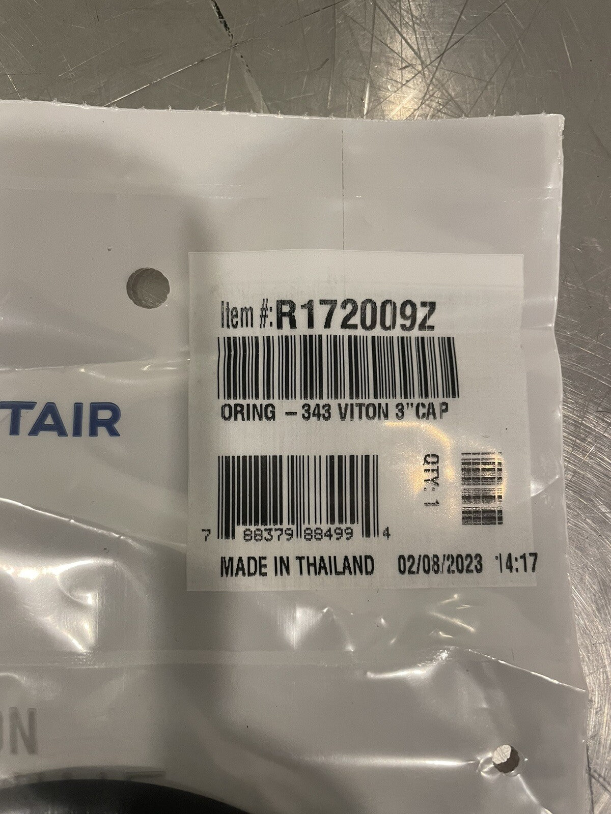 Pentair R172009Z ORing Rainbow Chlorinator O-Ring 343 Viton 3” Cap NEW!