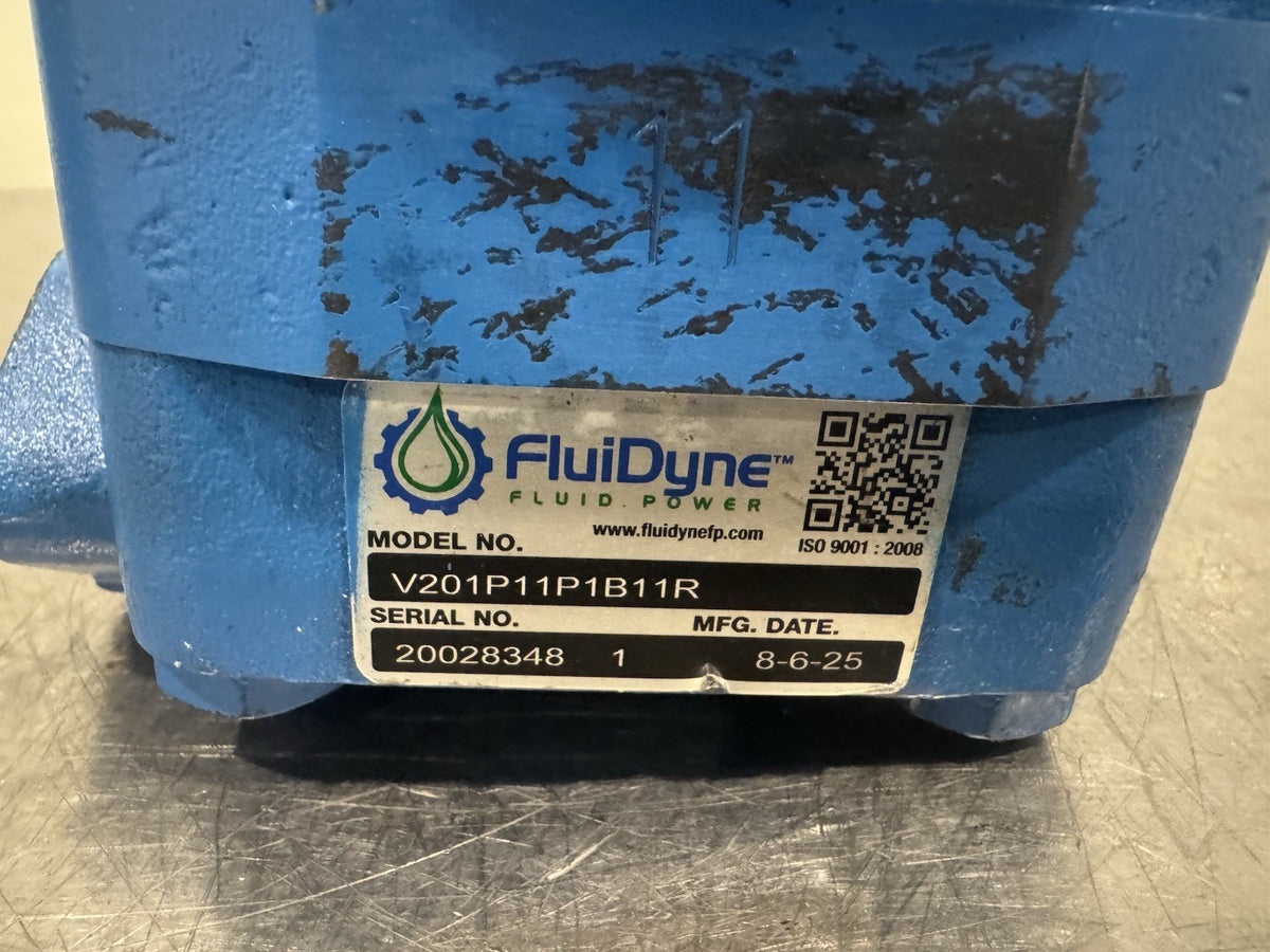 Fluidyne V201P11P1B11R Hydraulic Vane Pump NEW! FREE SHIPPING!