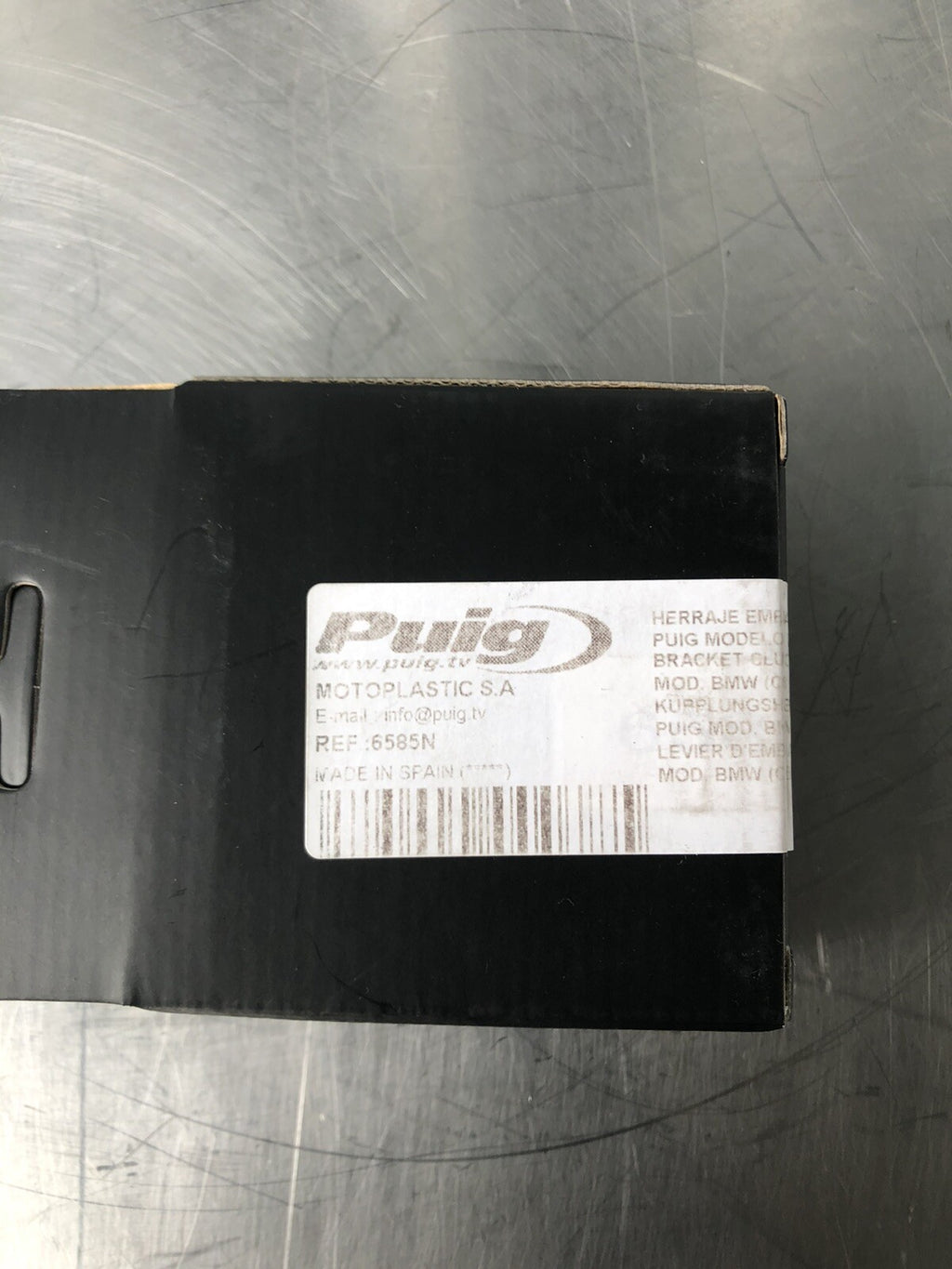 Puig 6585N Adventure Touring Lever Clutch Adaptors Black NEW! FREE SHIPPING!!!