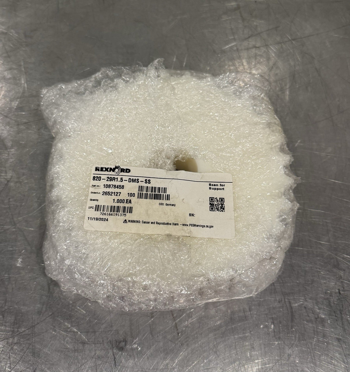 Rexnord 820-29R1.5-DMS-SS Sprocket System Plast 10878458 NEW! FREE SHIPPING!