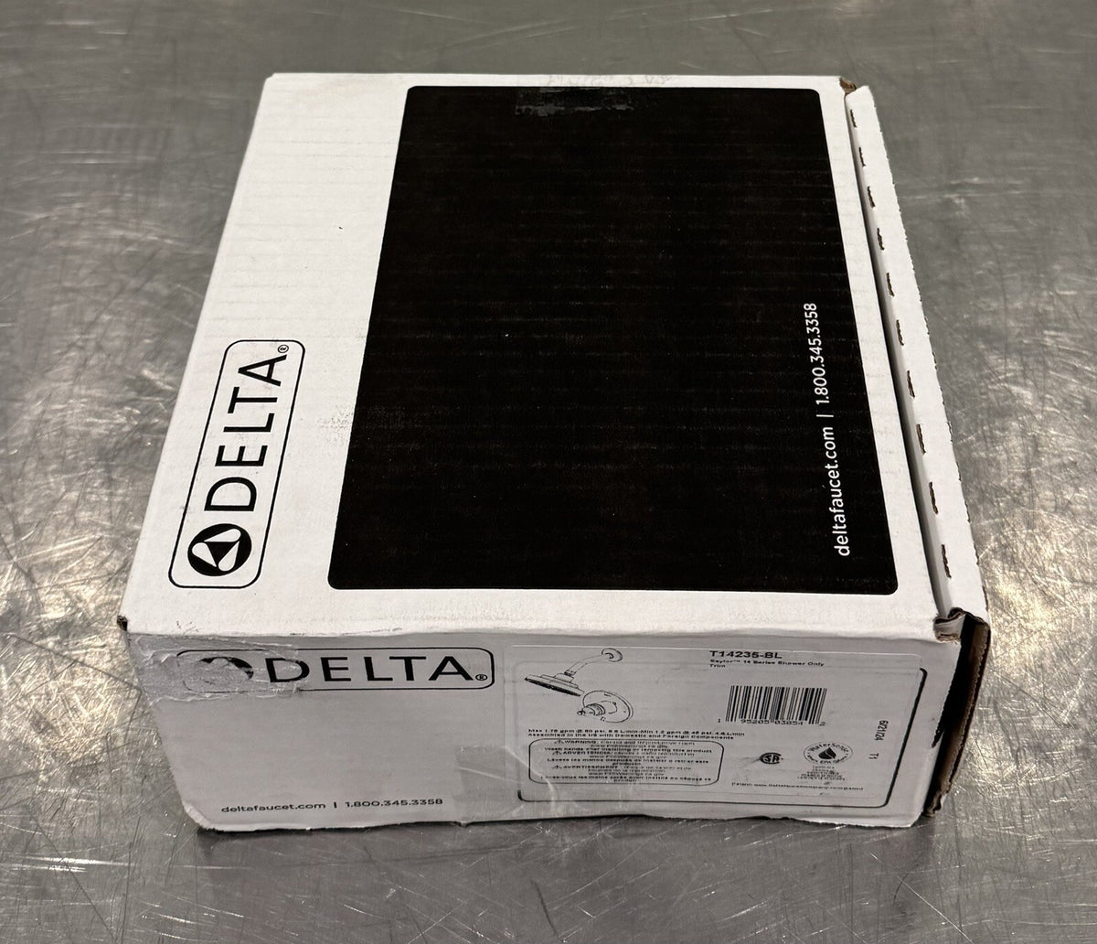 Delta T14235-BL Shower Trim Saylor 14 Series Black NEW IN BOX! SHIPS FREE!
