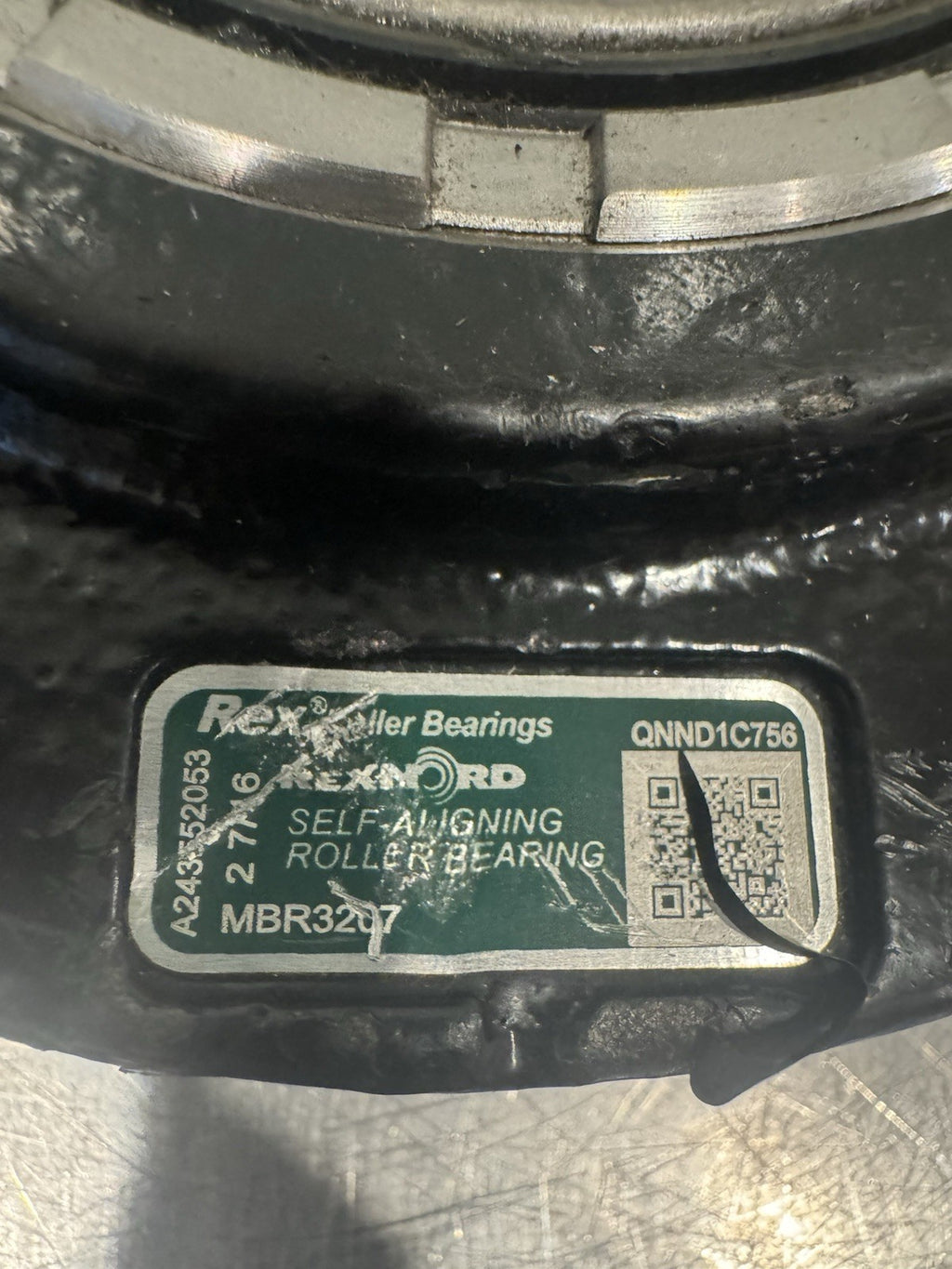 Rexnord MBR3207 Roller Bearing 2-7/16” 4 Bolt Flange Mount NEW! FREE SHIPPING!
