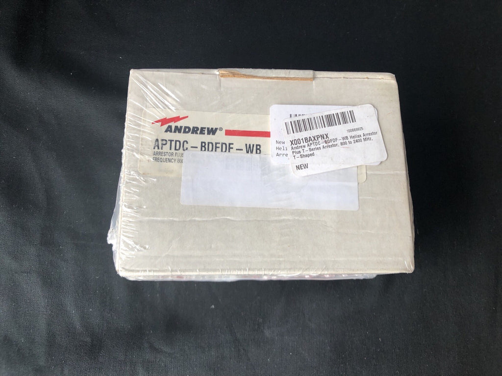Andrew APTDC-BDFDF-WB Heliax Arrestor Plus T-Series NEW IN BOX!!!