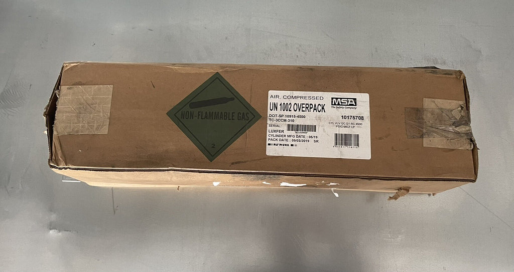 MSA 10175708 G1 SCBA Compressed Air Cylinder 45-Min LP2 4500 PSIG NEW IN BOX!!!