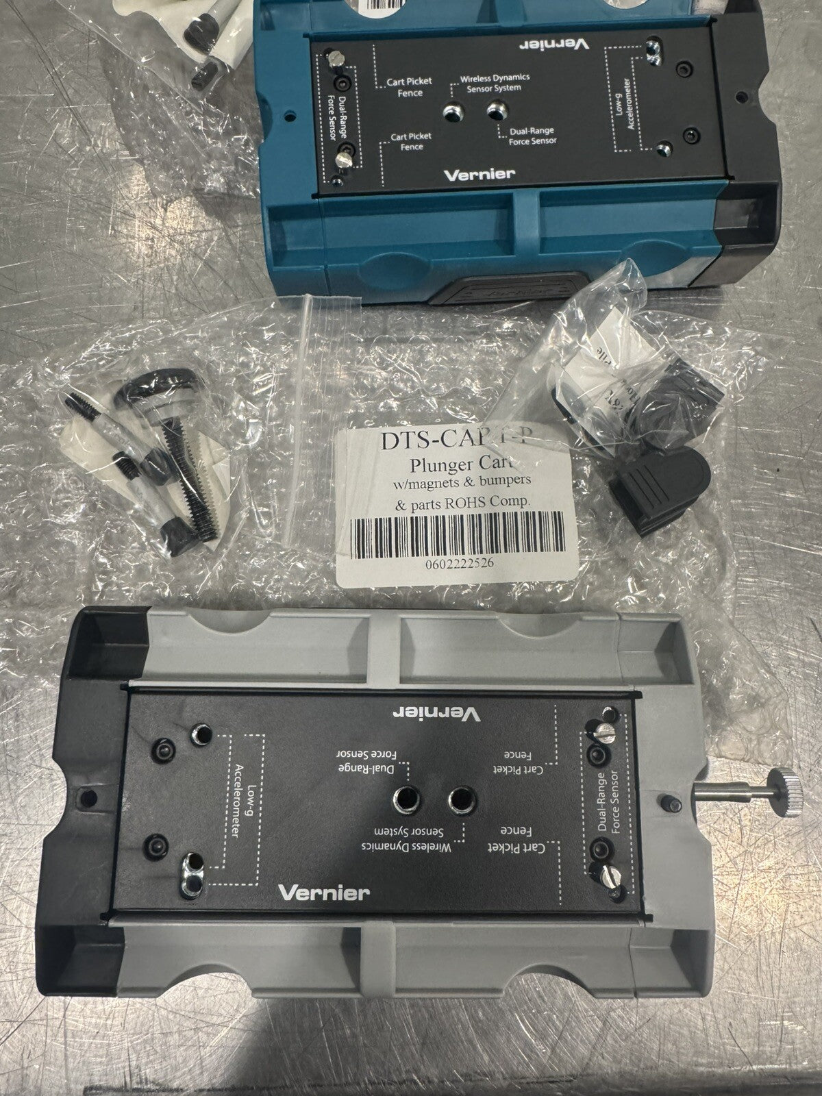 Vernier TC1603 Dynamics Cart & Track System No Track NEW! BOX 2 ONLY! SHIPS FREE
