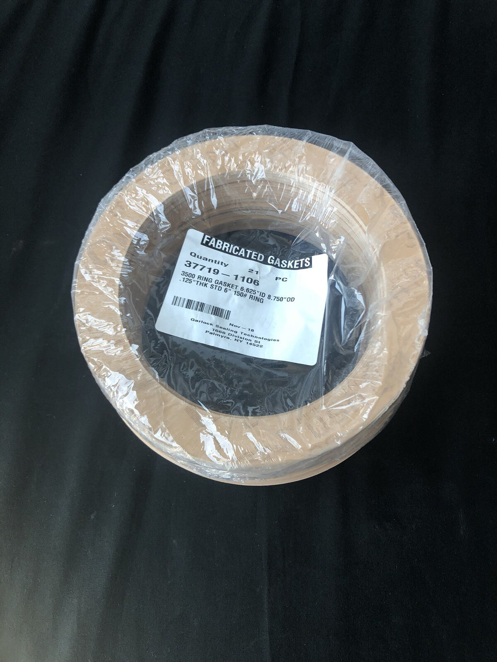Garlock Sealing 37719-1106 Gasket 3500 6.625 ID 8.75 OD 150# NEW!!! SHIPS FREE!!