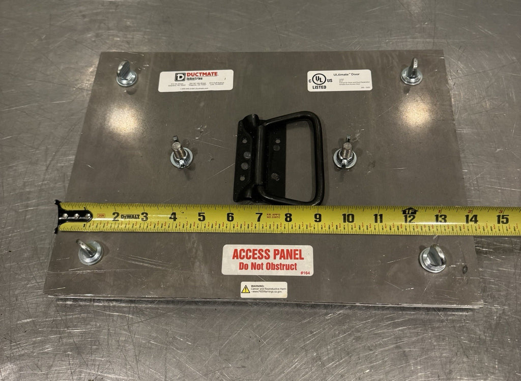 Ductmate ULtimate Door 14” x 10” Access Door High Temp Air Ducts Grease NEW!