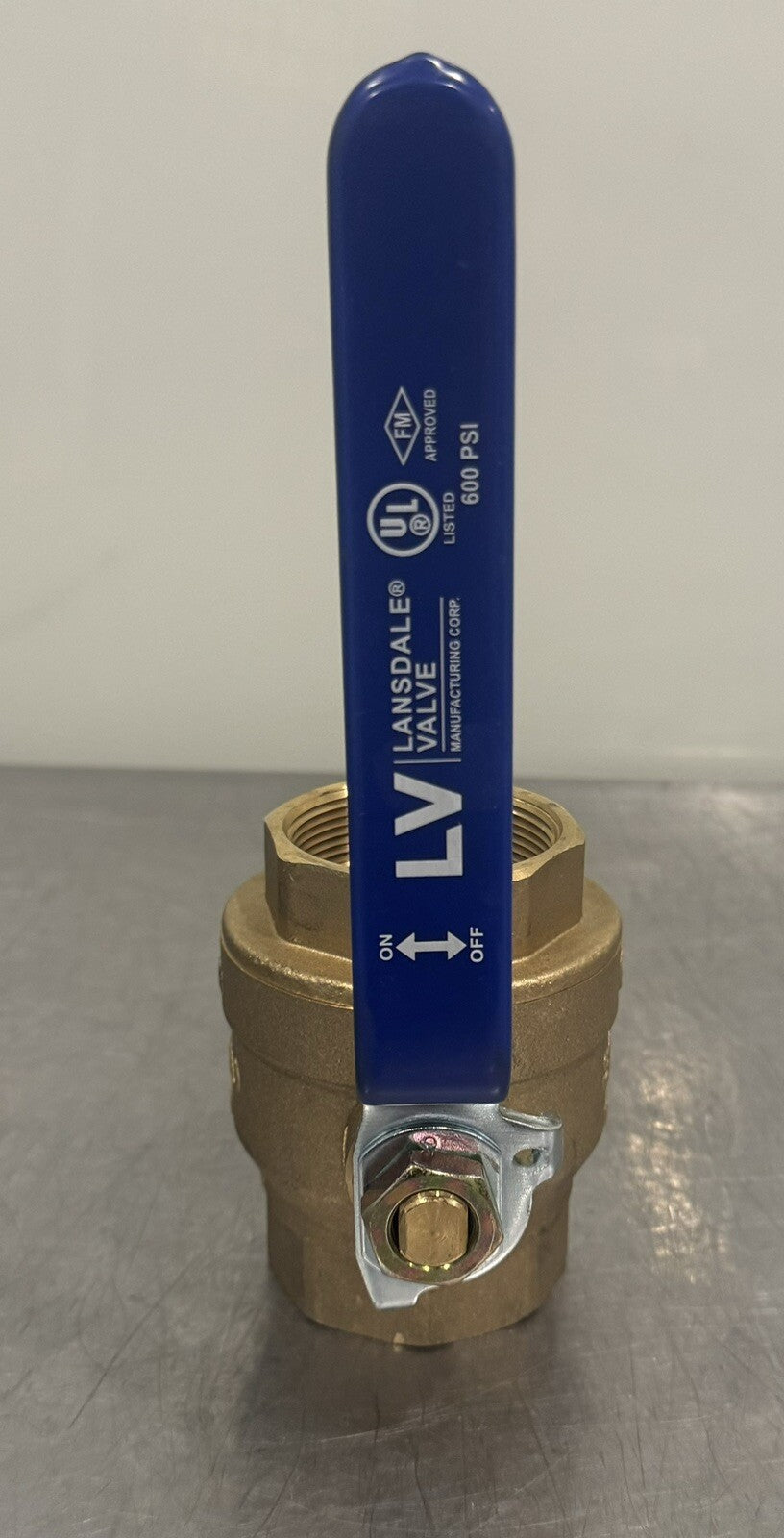 Lansdale 2” 600 WOG Brass Ball Valve BRS12SG NEW! FREE SHIPPING!