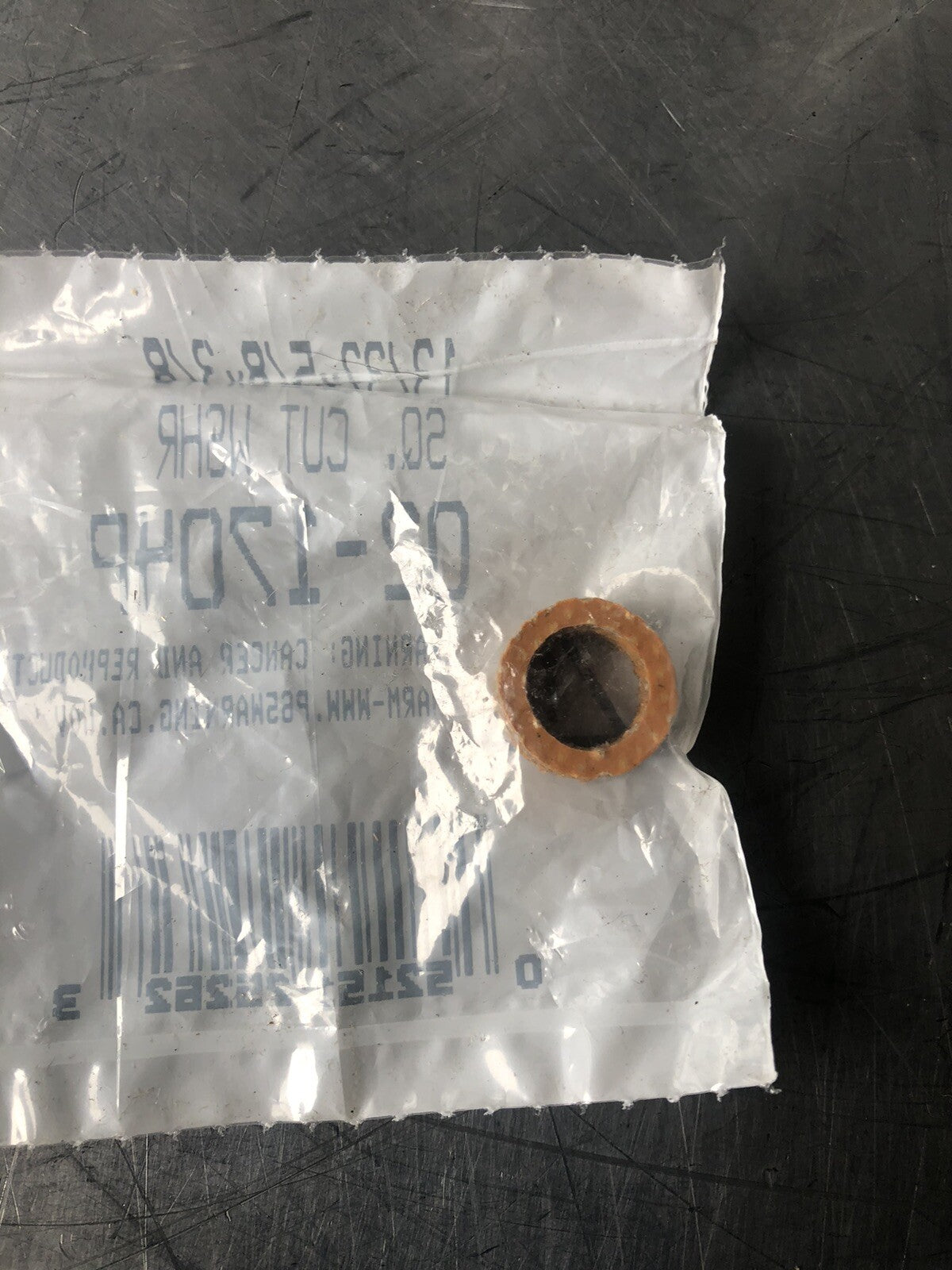 02-1704P Larsen Supply Co. 13/32 X 5/8 X 3/8 Sq. Cut Washer NEW!