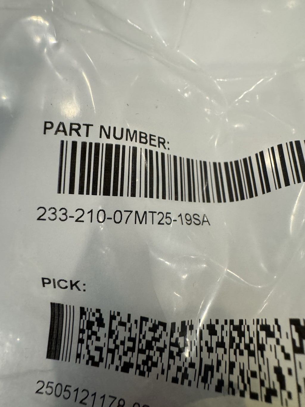 Glenair 233-210-07MT25-19SA MIL Spec Connector Circular NEW! FREE SHIPPING!