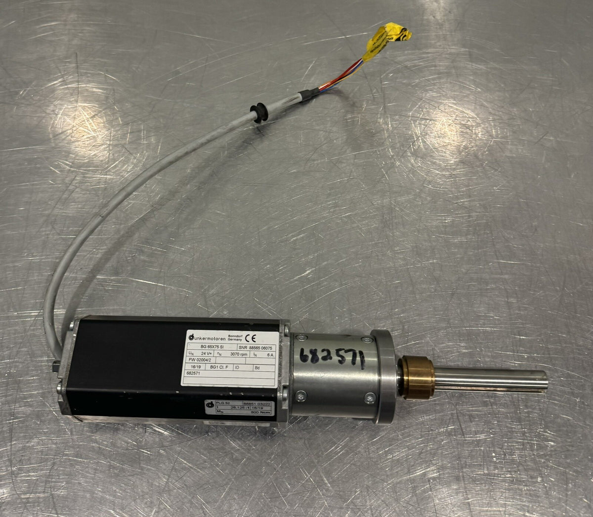 Dunkermotoren BG 65X75 SI Brushless DC Motor NEW! FREE SHIPPING!