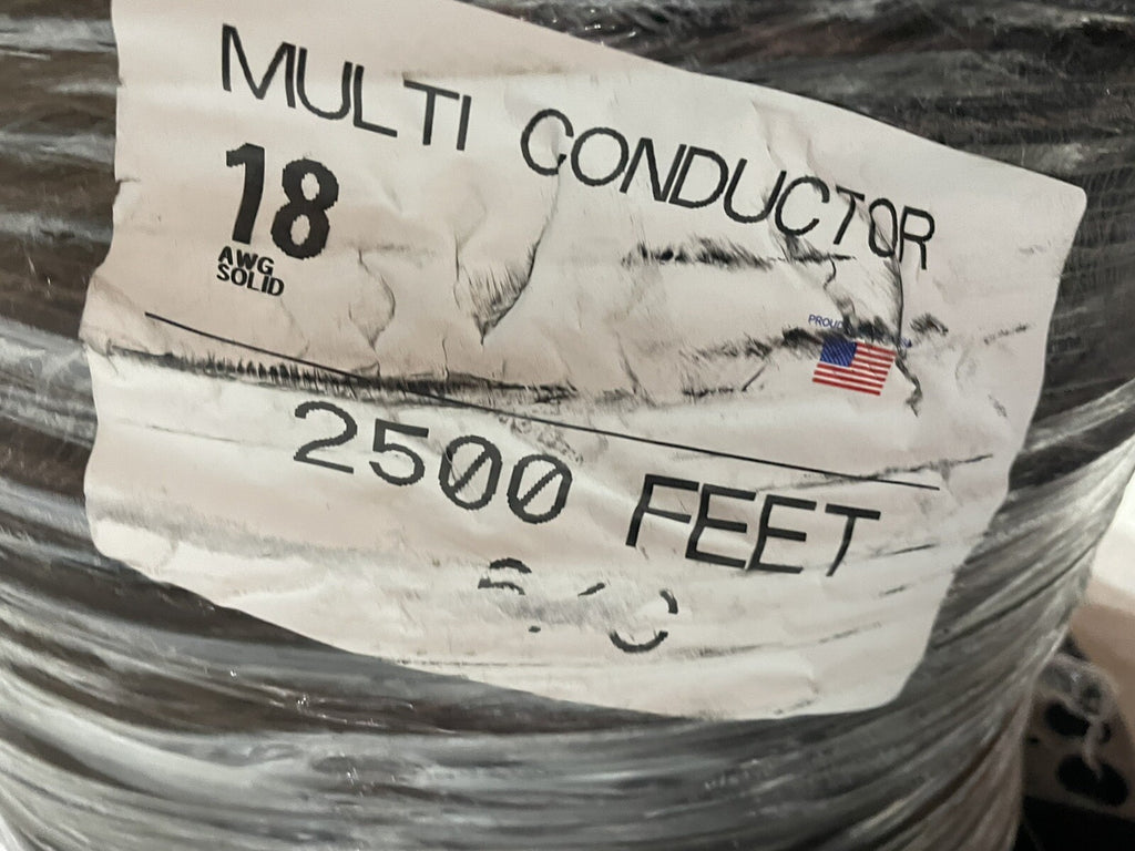 Regency Wire 18 AWG Solid 6/0 Wire 2500’ NEW! FREE SHIPPING!