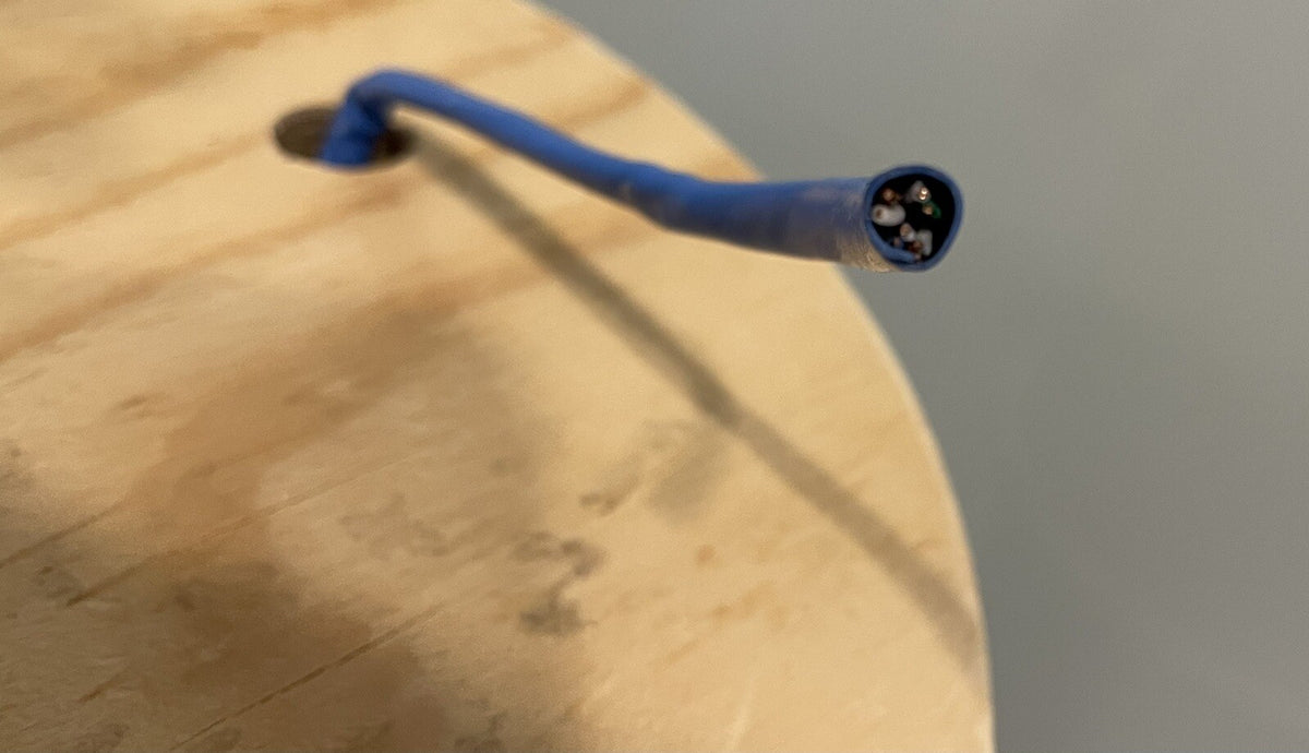 TFC2070 Wire 24 AWG 4-Pair Solid Conductor Blue NEW! FREE SHIPPING!