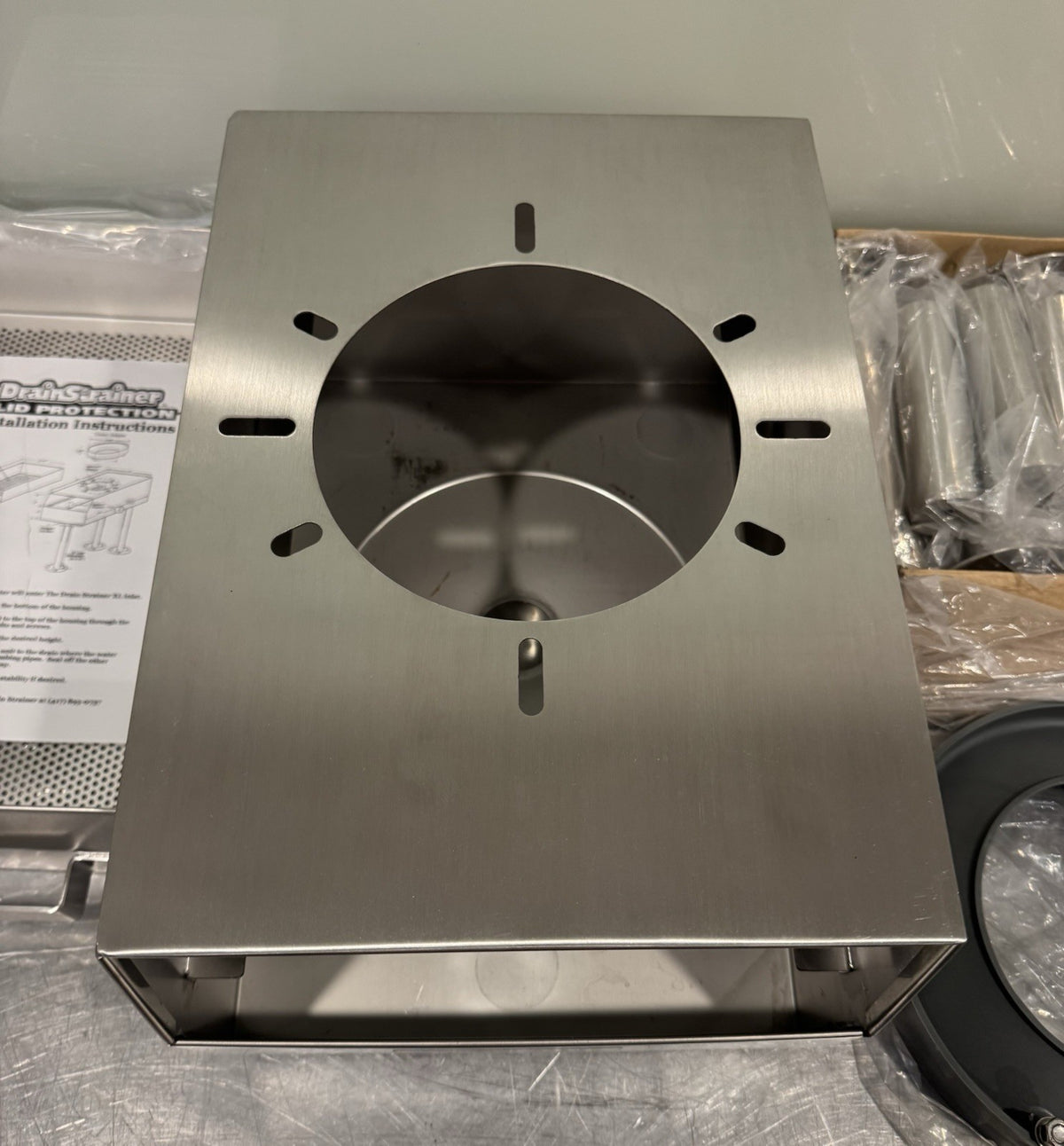 The Drain Strainer XL Solid Protection Grease Interceptor Commercial NEW!