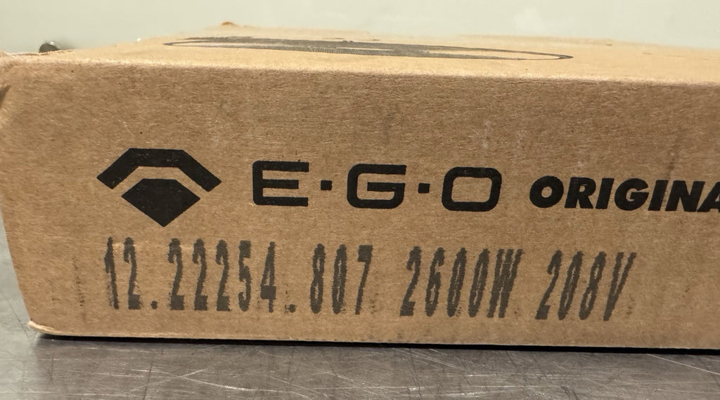EGO 12.22254.807 Burner 2600W 208V Cast Iron For Imperial 37491 NEW IN BOX!