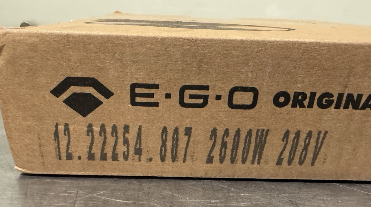 EGO 12.22254.807 Burner 2600W 208V Cast Iron For Imperial 37491 NEW IN BOX!