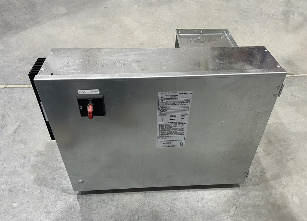 Brasch BH-101-352358 Electric Duct Heater Indeeco 108-B3-600-30 NEW! SHIPS FREE!