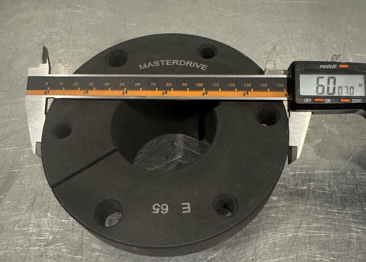 Masterdrive E65MM QD Quick Disconnect Bushing NEW! MISSING HARDWARE! SHIPS FREE!