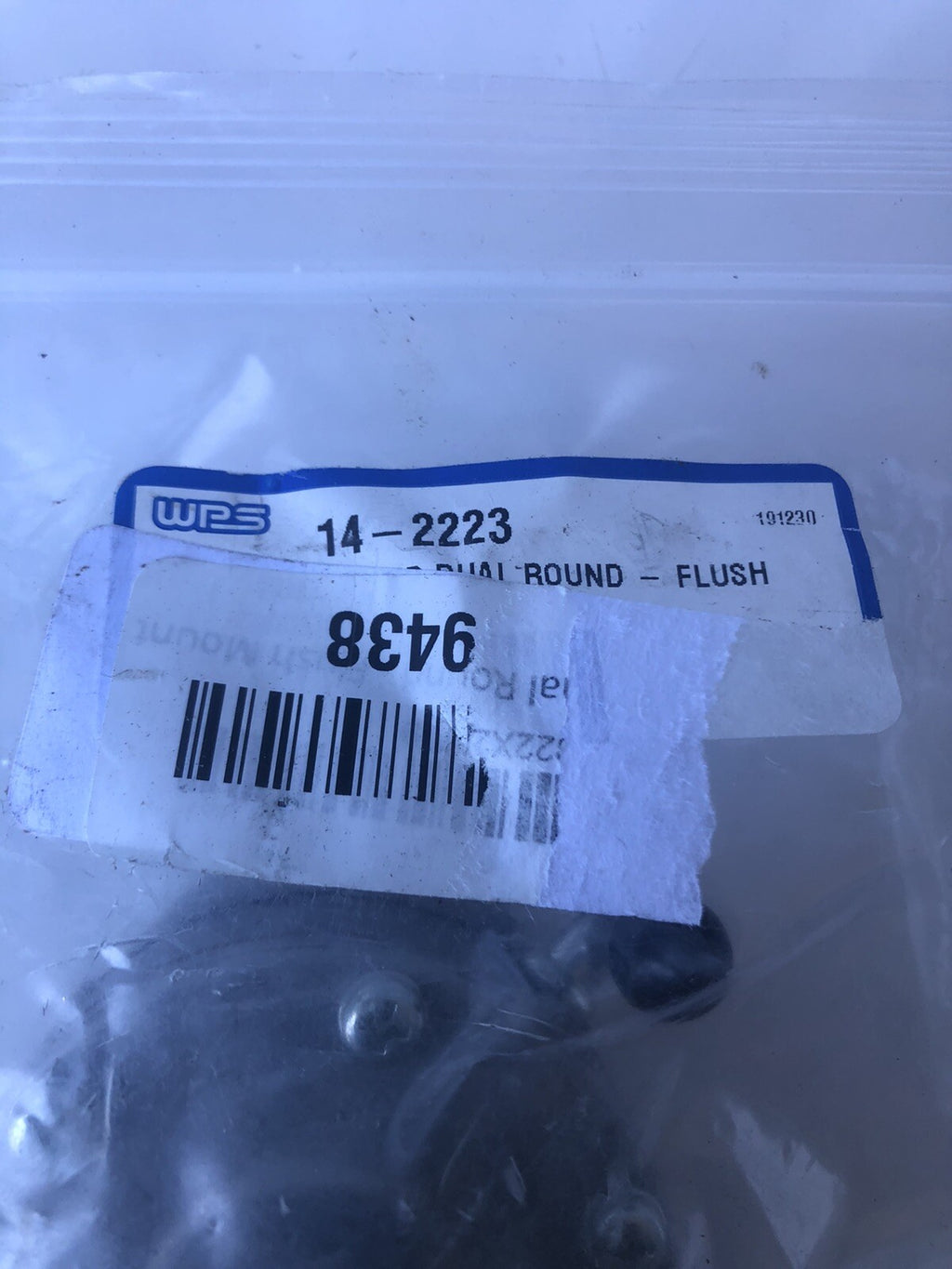 WPS 14-2223 Fuel Pump Flush Mount Dual Round NEW!! FREE SHIPPING!!!