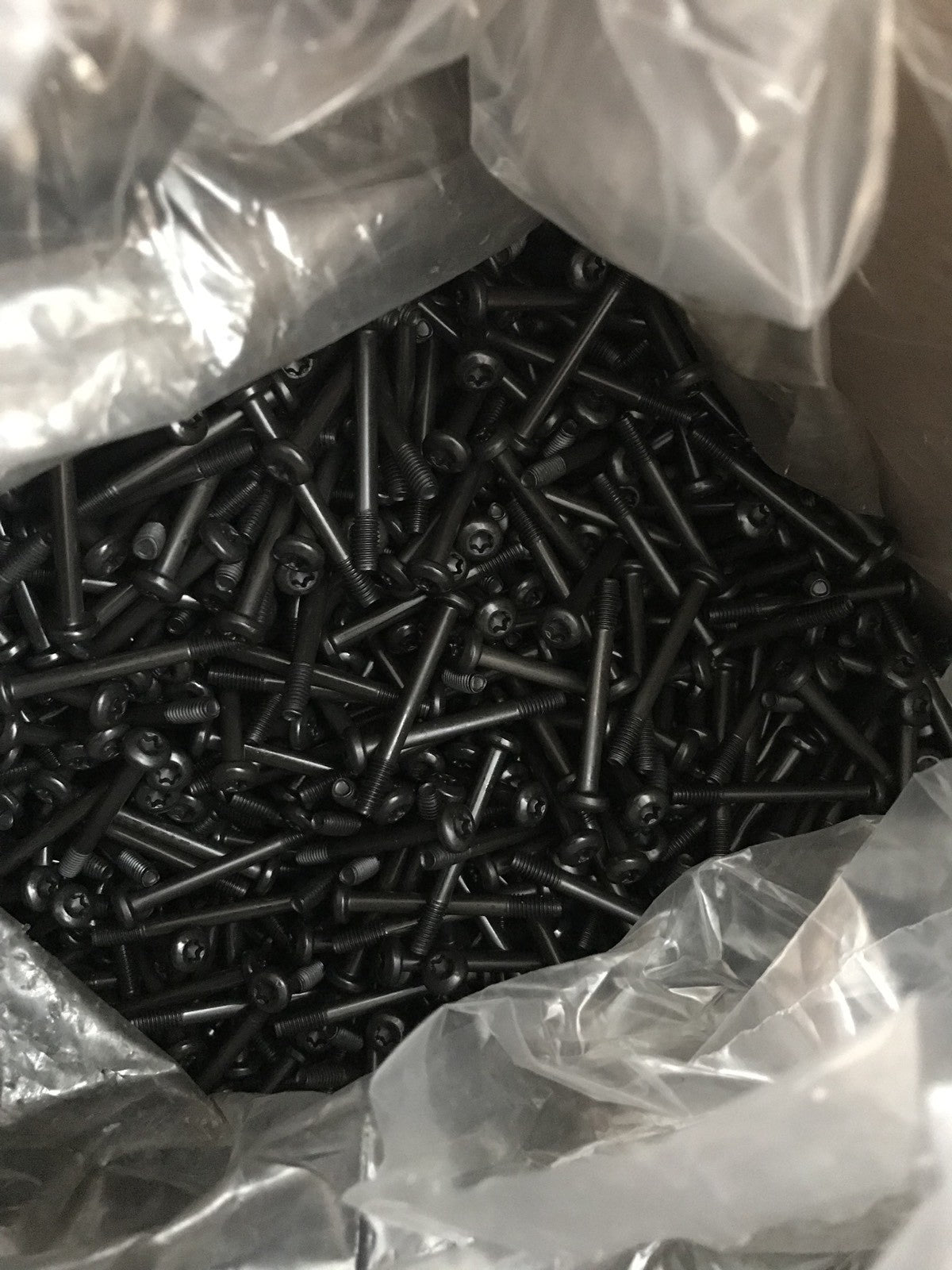 Acument Global Steel Torx Head Screw 1 1/4” Black 1/4” threads Box Of 5500+ NEW