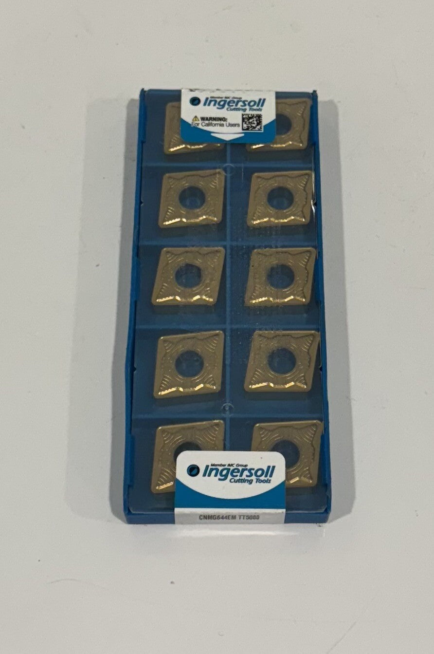 Ingersoll CNMG190616EM TT5080 Turning Insert Carbide Cutting Tool 10 PACK NEW!