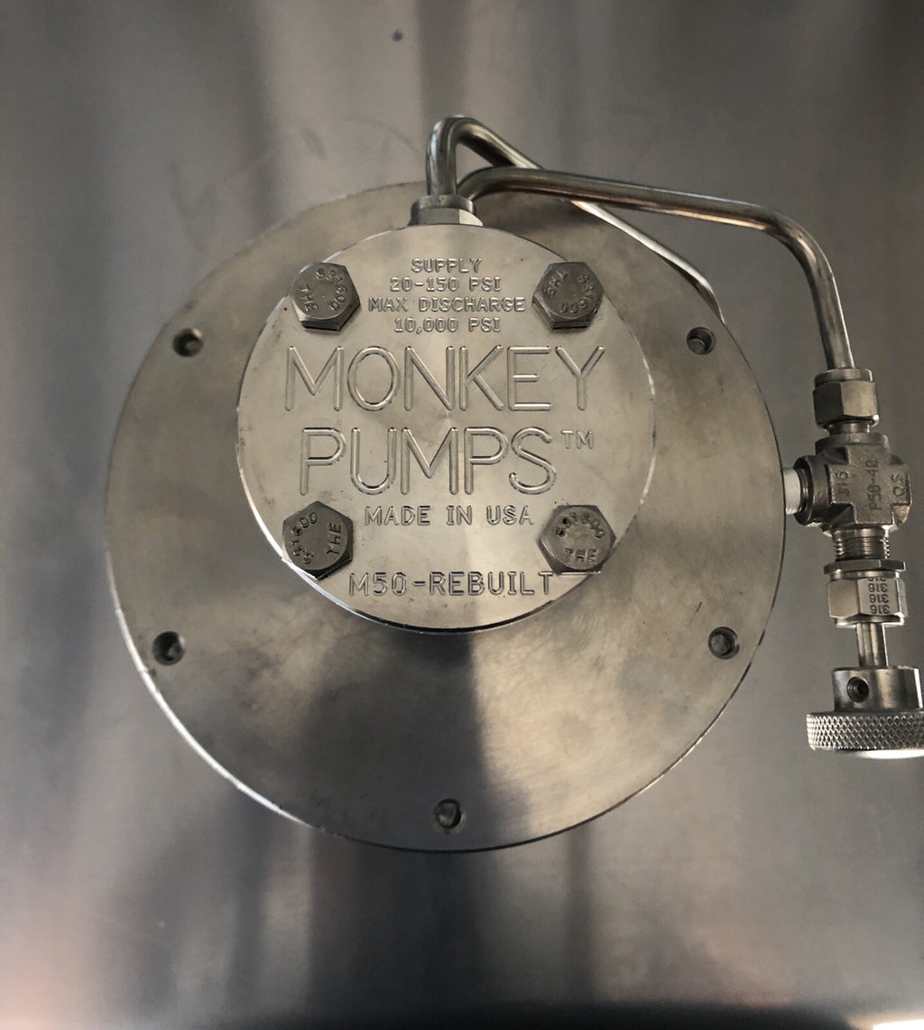 Monkey Pumps M50-REBUILT Orangutan Tuff Monkey Stainless Chemical Pump NEW!!!