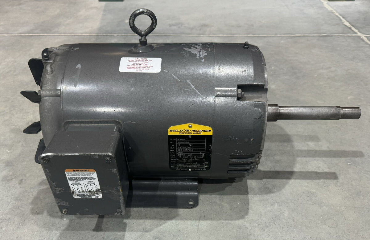 Baldor WCM3711T Pump Motor 10HP 208-230/460V 37N046T968 NEW! DENTED! SHIPS FREE!