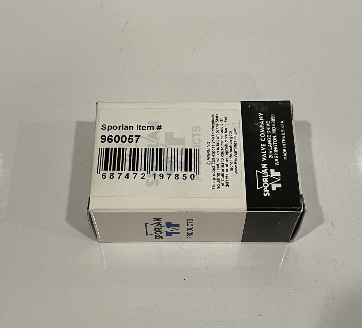 Sporlan 960057 OCV-20 Oil Differential Check Valve NEW! FREE SHIPPING!