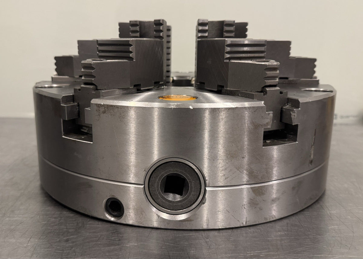 Hertel 12” 6 Jaw Manual Lathe Chuck Adjustable 1500 Max RPM 2505/40220 NEW!