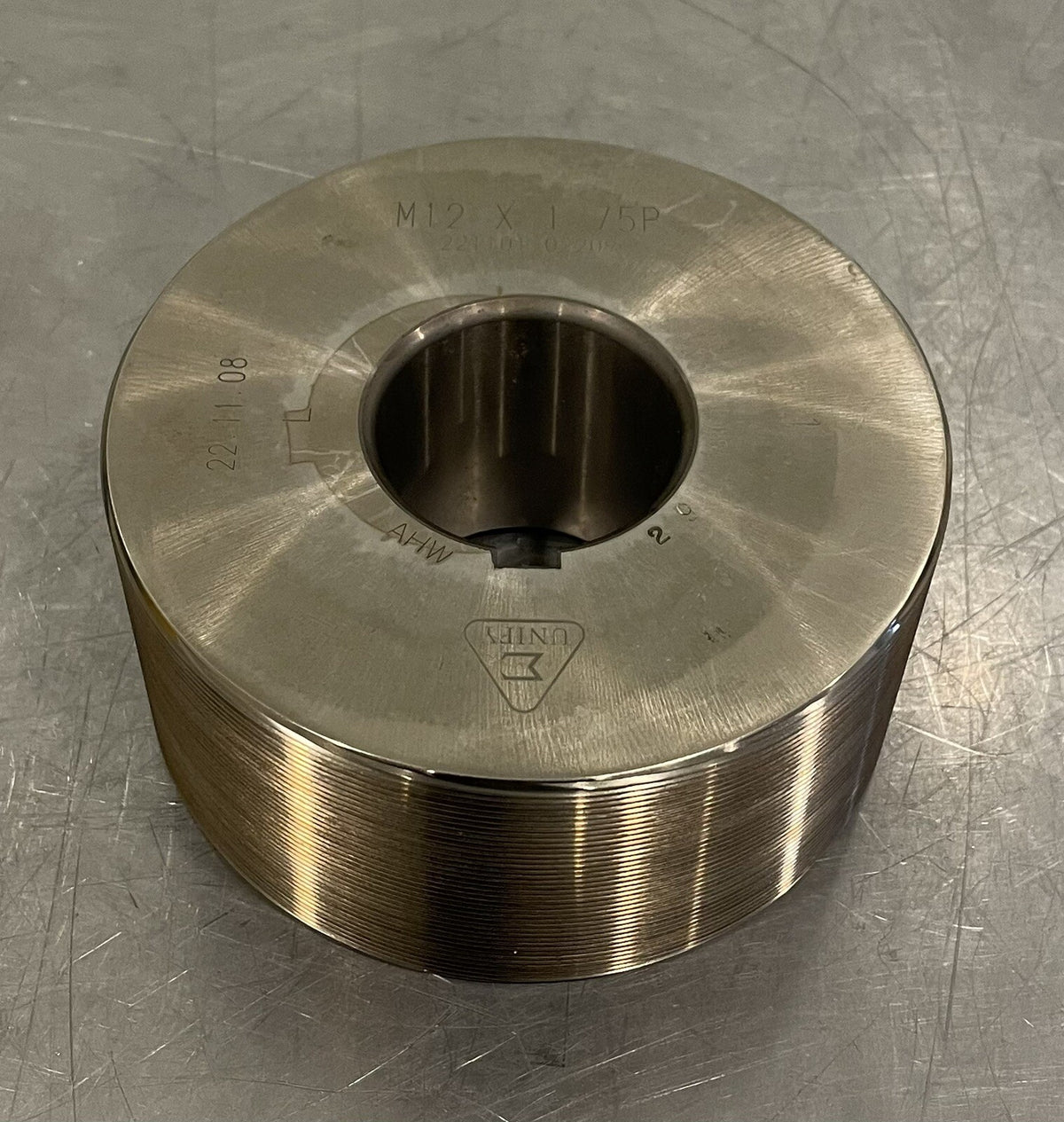 Unify Thread Rolling Die 221101-02209 Keyed Shaft Insert 6” NEW! FREE SHIPPING!