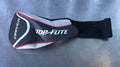 Top Flite Driver Headcover Red & Grey NEW! FREE SHIPPING!!