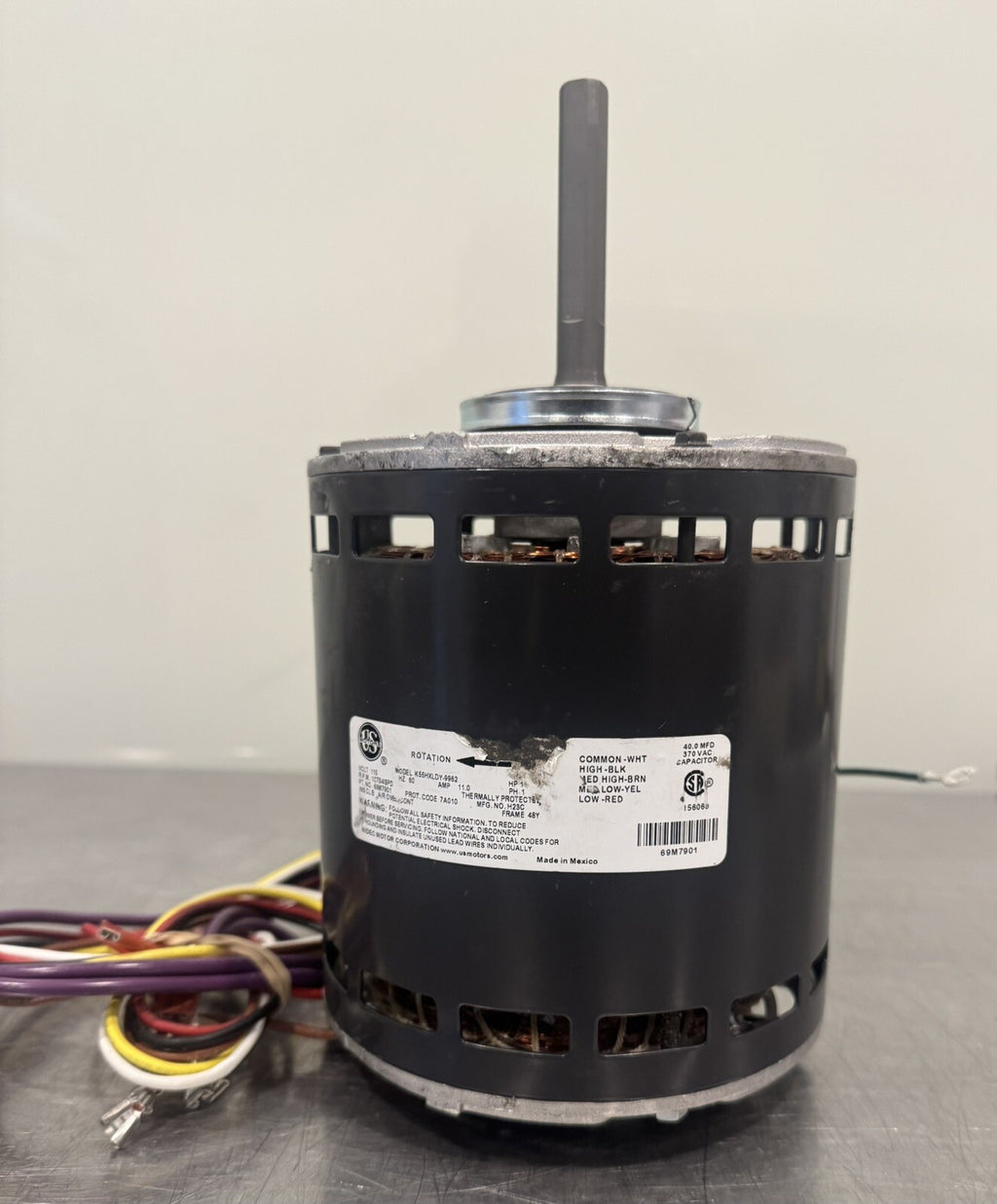 69M79 Motor 1HP 115V 1PH RPM 1075/4SPD K55HXLDY-9962 NEW IN BOX! FREE SHIPPING!