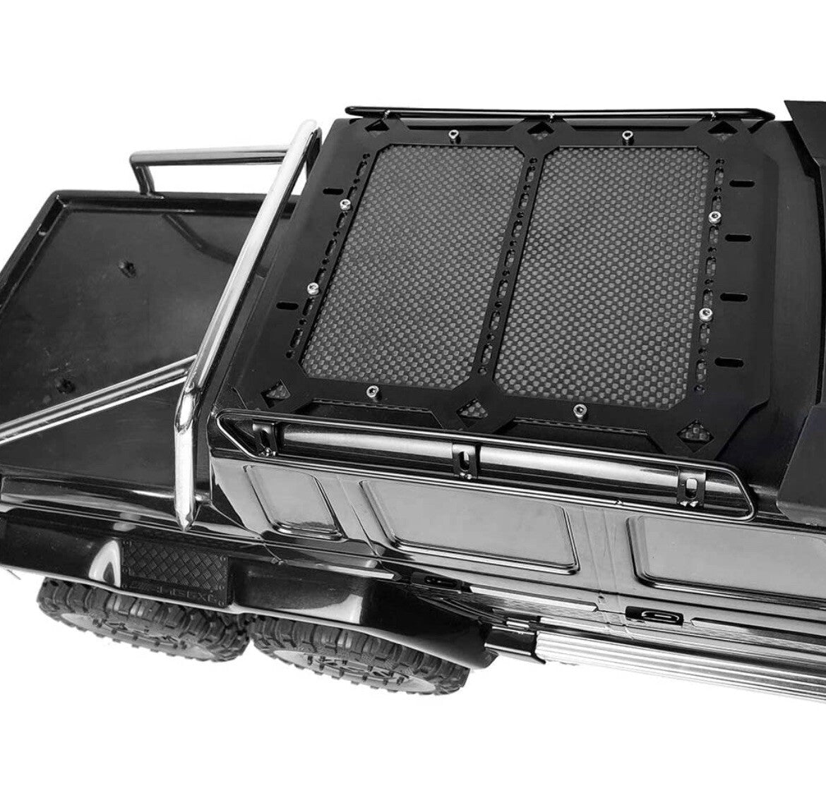 RC Lions Roof Rack W/ Carbon Fiber Panel Upgrade NEW! FREE SHIPPING!