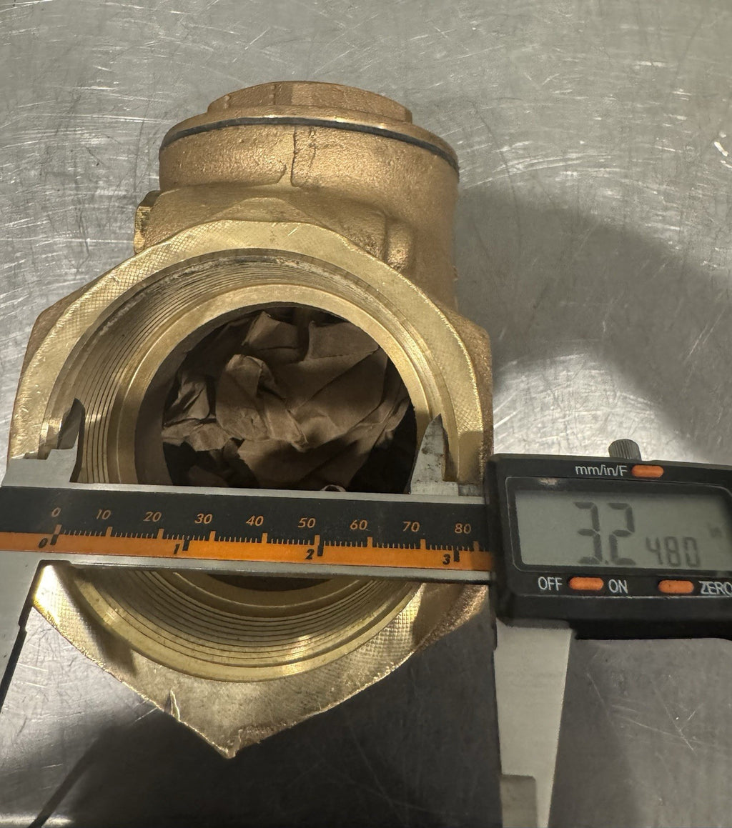 Morrison 246A-0400 AV Swing Check Valve 3” Threaded Brass 246A NEW! SHIPS FREE!