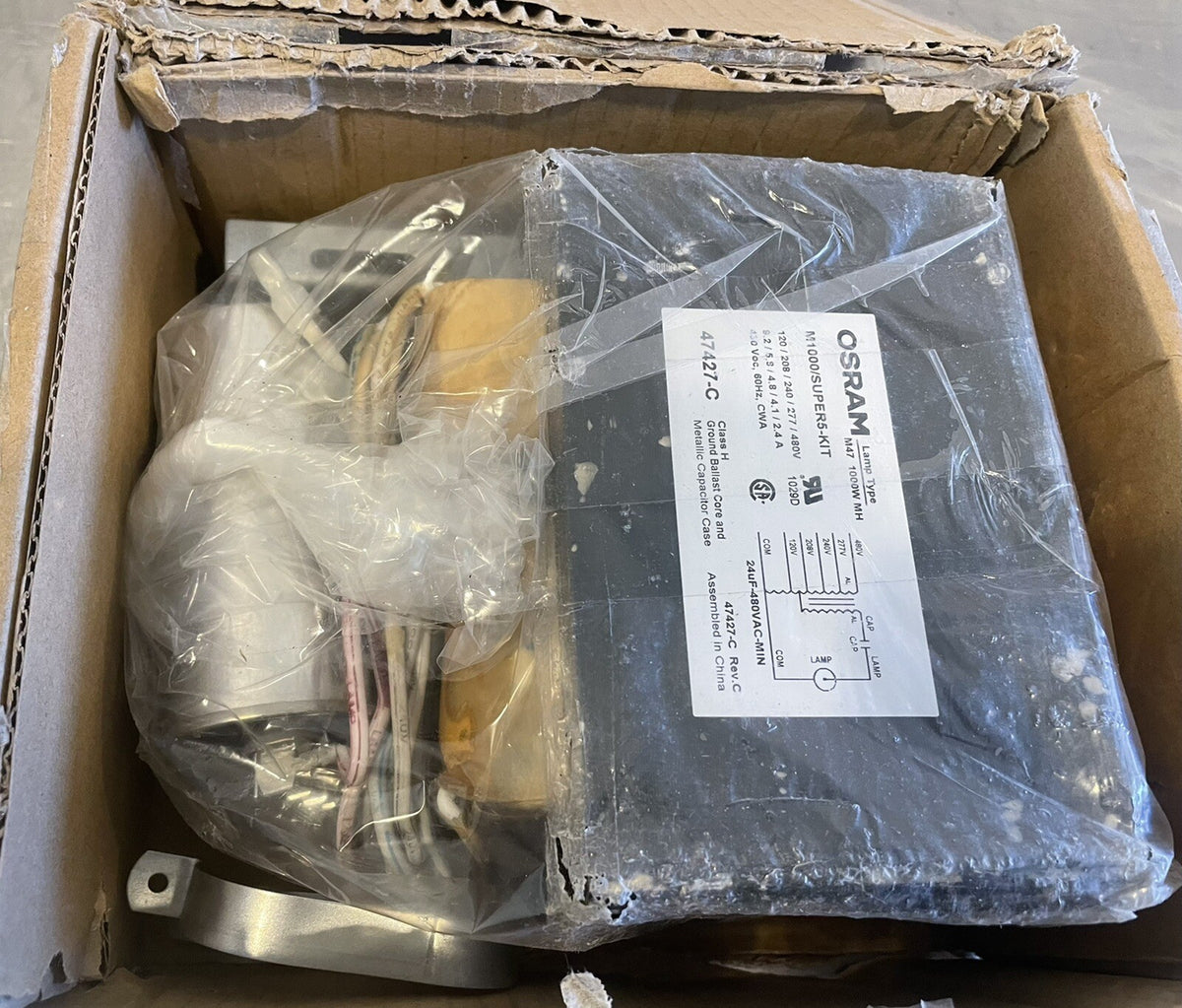 Osram 47427-C Ground Ballast Core Kit Magnetic NEW IN BOX! FREE SHIPPING!