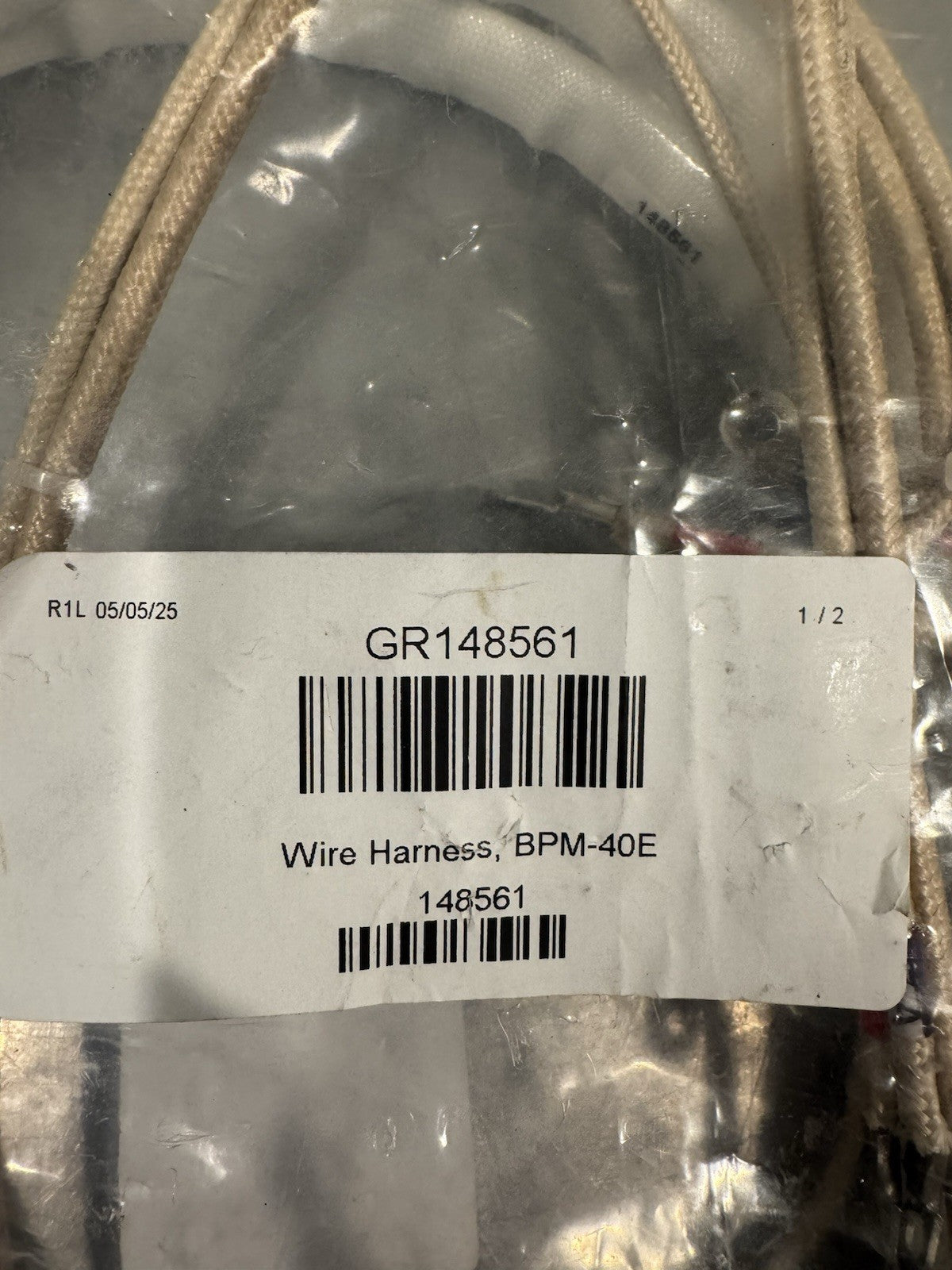 Groen 148561 Heater Element Wire Harness BPM-40E NEW! FREE SHIPPING!